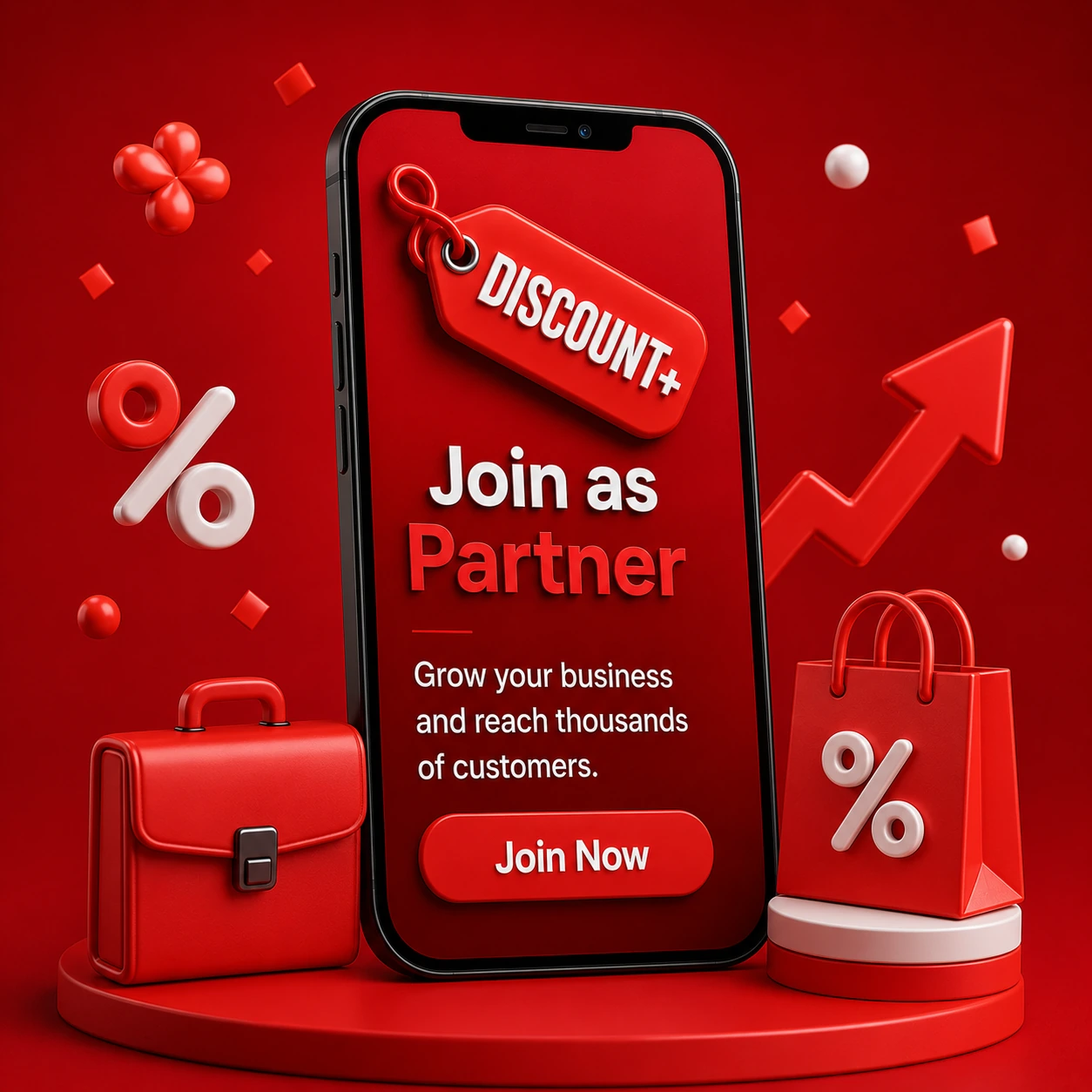 الانضمام كشريك في Discount Plus